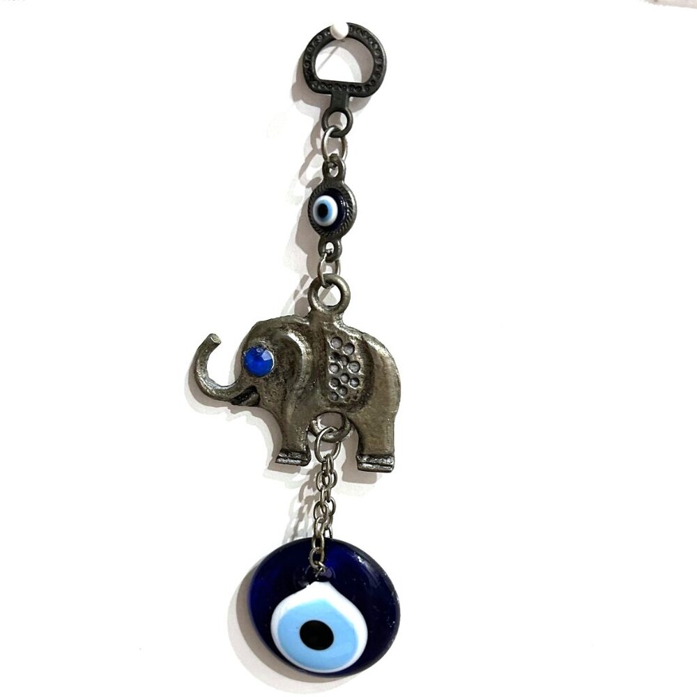 Evil Eye Elephant Amulet Wall Decor Hanging Ornamen